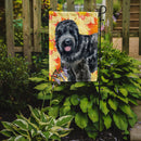 Black Russian Terrier Fall Garden Flag - Outdoor Decorative Yard Flag BB9938GF