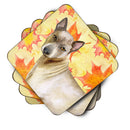 Thai Ridgeback Fall Foam Coasters Set of 4 Cup Coasters for Indoor Outdoor, Tabletop Protection, Anti Slip, Mouse pad Material