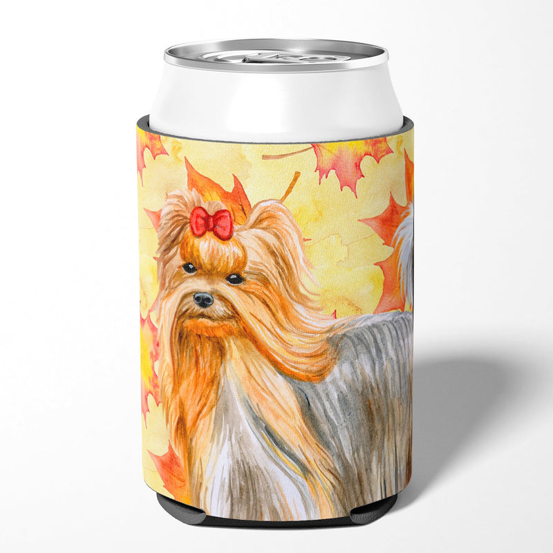 Yorkshire Terrier Fall Can or Bottle Hugger BB9946CC