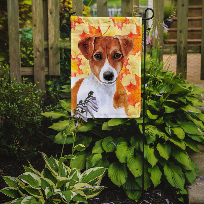 Jack Russell Terrier Fall Flag Garden Size BB9950GF