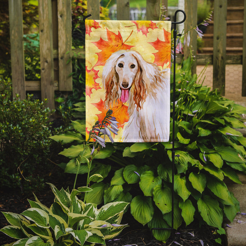 Afghan Hound Fall Flag Garden Size BB9963GF