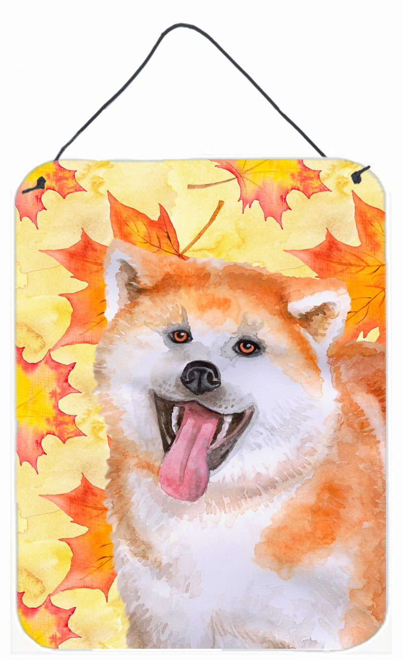 Akita Fall Wall or Door Hanging Prints BB9964DS1216