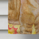 Shar Pei Puppy Fall House Flag 28x40 Porch Sleeve Pole Decorative Outside Yard Banner Artwork Wall Hanging, Polyester