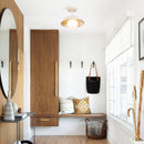 1-Light Iron Farmhouse Island Pendant Lighting