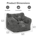Kids & Teens Corduroy Bean Bag Chair