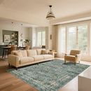 7ft x 5ft Vintage Indoor Non-Slip Washable Large  Area Rugs for Bedroom Living Room