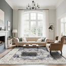 7ft x 5ft Vintage Indoor Non-Slip Washable Large  Area Rugs for Bedroom Living Room