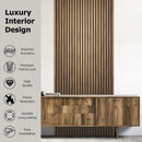 4-Piece Pack Veneer Sound Acoustic Wood Wall Panels