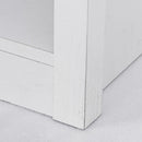66" Modern LED TV Stand Entertainment Center with Glass Shelves for Living Room by ParrotUncle