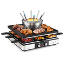 BBQ Grill with Fondue Pot Set for 8 People by LJGDeals