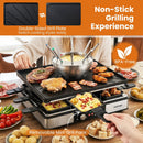 BBQ Grill with Fondue Pot Set for 8 People by DirectDeals