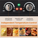 BBQ Grill with Fondue Pot Set for 8 People by LJGDeals