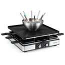 BBQ Grill with Fondue Pot Set for 8 People by LJGDeals