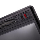 18" Modern Black Insert Electric Fireplace