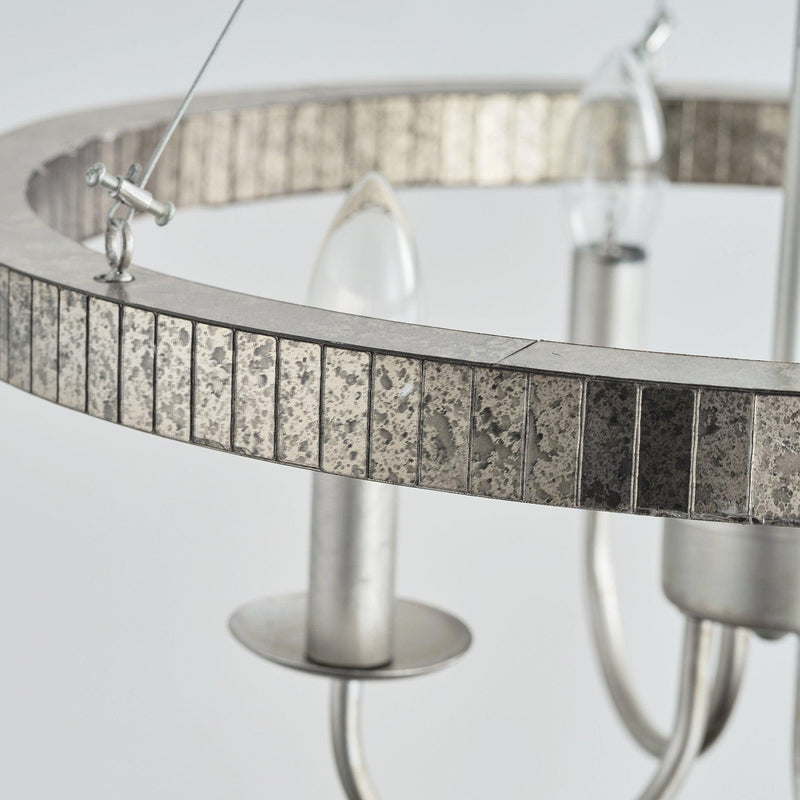 4-Light Iron Modern Island Pendant Lighting with Acrylic Lens