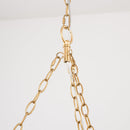 Farmhouse 3-Light Rattan Island Pendant Lighting in Bowl Shape