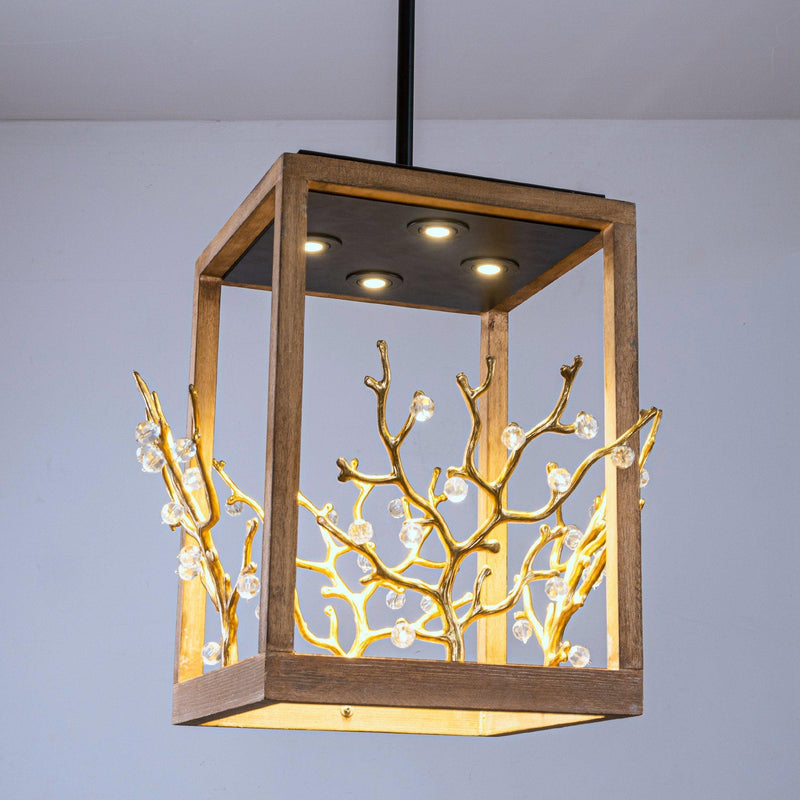 4-Light Modern Branches Island Pendant Lighting, photo 6 of 12