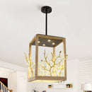 4-Light Modern Branches Island Pendant Lighting