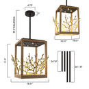 4-Light Modern Branches Island Pendant Lighting