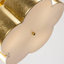 Golden Modern Semi Flush 3-Light Ceiling Lighting