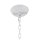 Rustic 3-Light White Dry Rated Farmhouse Island Pendant Hanging Light