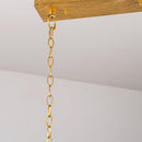 5-Light Golden Modern Dry Rated Island Pendant Lighitng