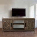 Farmhouse TV Stand for 58 Inch TV Storage Cabinet for Living Room