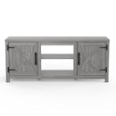 Farmhouse TV Stand for 58 Inch TV Storage Cabinet for Living Room