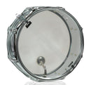 Metal Snare Drum by GRIFFIN - 14" x 5.5" inch Steel Chrome Shell - 8 Tuning Lugs & Snare Throw Off Strainer Set - Musical Instrument Kit & Drummer Key