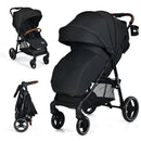 5-Point Harness Lightweight Infant Stroller with Foot Cover and Adjustable Backrest by LJGDeals