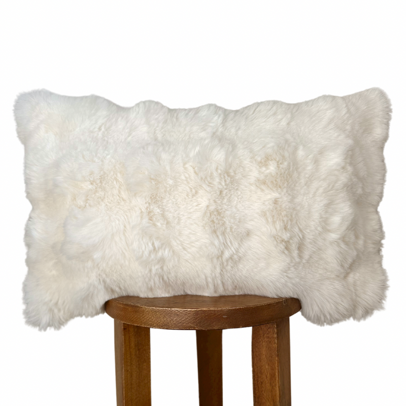 Erie Faux Fur Lumbar Pillow Cover