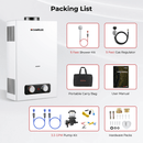 Camplux BD264P120 Propane Outdoor Water Heater Pump Kit