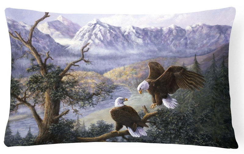 Eagles by Daphne Baxter Fabric Decorative Pillow BDBA0153PW1216