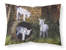 Goats by Daphne Baxter Standard Pillowcase Lightweight Super Soft Easy Care Decorative Artwork Pillowcase, Standard