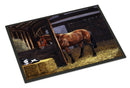 At The Gate Springer Spaniel Doormat Indoor Outdoor 24H X 36W Front Door Mat Rugs for Entryway, Non Slip Washable Low Pile,