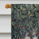 Black Labrador by the Mail Box House Flag 28x40 Porch Sleeve Pole Decorative Outside Yard Banner Artwork Wall Hanging, Polyester