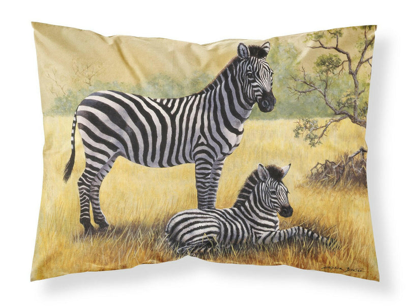 Zebras by Daphne Baxter Fabric Standard Pillowcase BDBA0308PILLOWCASE