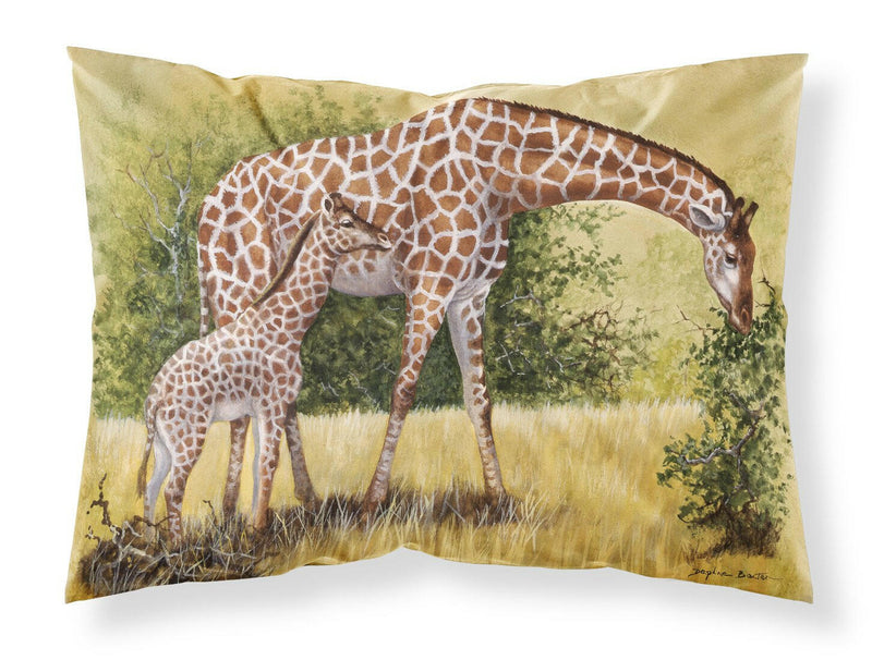 Giraffes by Daphne Baxter Fabric Standard Pillowcase BDBA0309PILLOWCASE