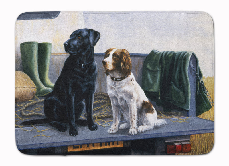 On The Tailgate Labrador and Springer Spaniel Machine Washable Memory Foam Mat BDBA0341RUG