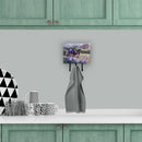 Geese Crossing before the Horse Leash or Key Holder Wall Hooks, Coat Rack Wall Mount, for Hanging Keys, Towels, Aprons, Leashes