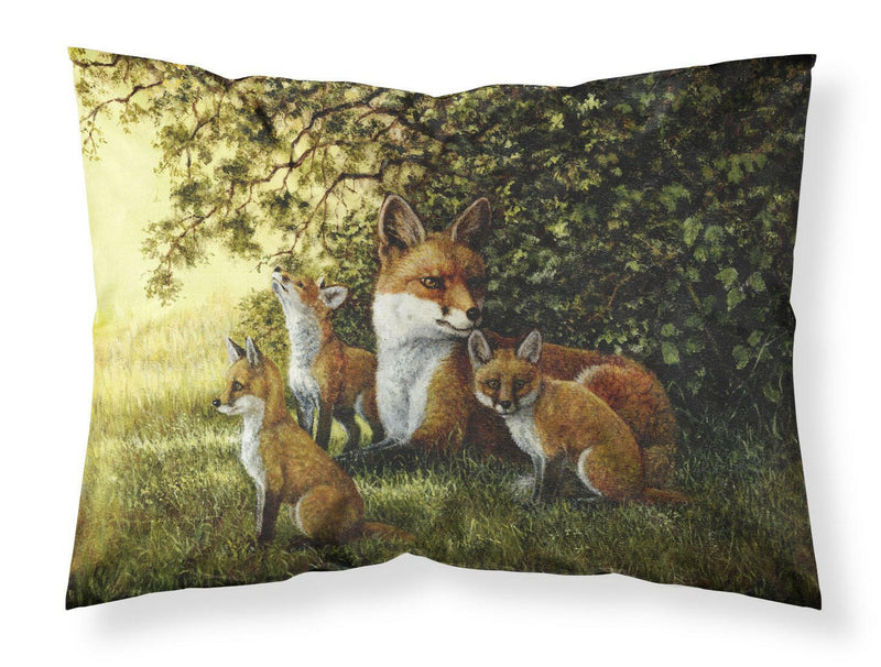 Foxes Resitng under the Tree Fabric Standard Pillowcase BDBA0382PILLOWCASE