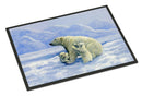 Polar Bears by Daphne Baxter Doormat Indoor Outdoor 24H X 36W Front Door Mat Rugs for Entryway, Non Slip Washable Low Pile,