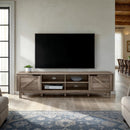 Barn Door 70" Rustic TV Stand