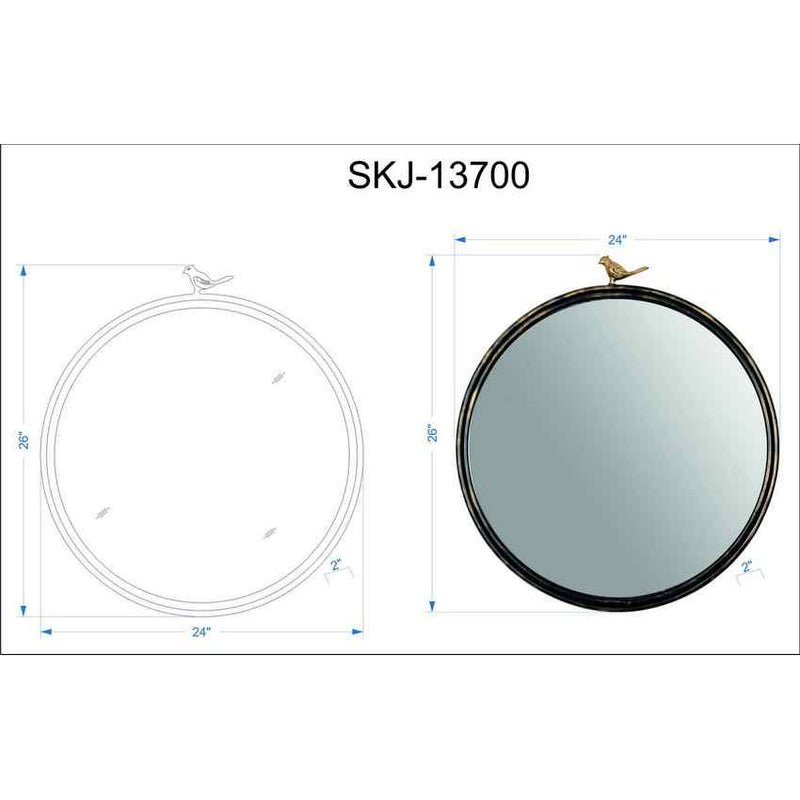 Bemmel Traditional Wall Mirror