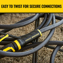 Stanley 100 ft x 5/8" Fabric Hose w/Swivel Coupling BDS90131 by Orbit Irrigation