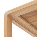 Natural Teak Indoor/Outdoor Storage Rack - 55" by NORDICTEAK.COM