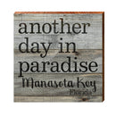 Paradise Manasota Key Wood | Real Wood Art Print