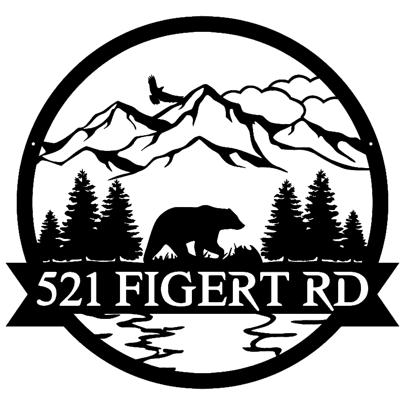 BEAR OUTDOOR MONOGRAM