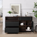 Beckett 52" Contemporary Storage  Buffet Sideboard & TV Stand