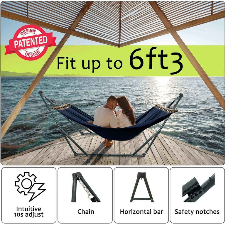 Tranquillo Universal Canvas Hammock Medium Size for Ultimate Comfort and Style
